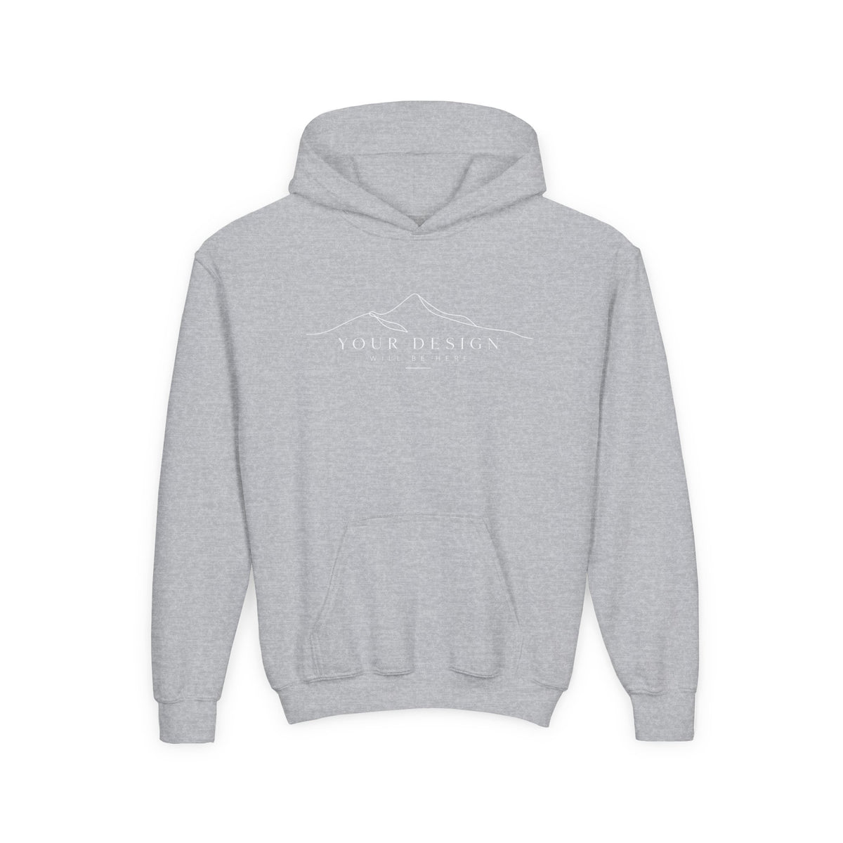 Custom Fine Line Hoodie - kids