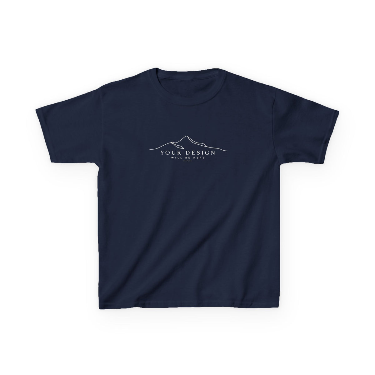Custom Fine Line T-shirt - Kids