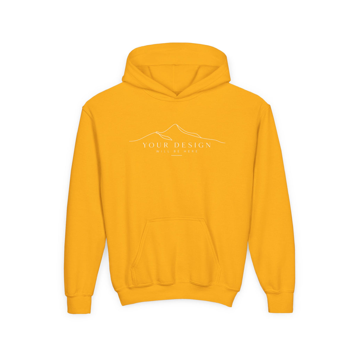 Custom Fine Line Hoodie - kids