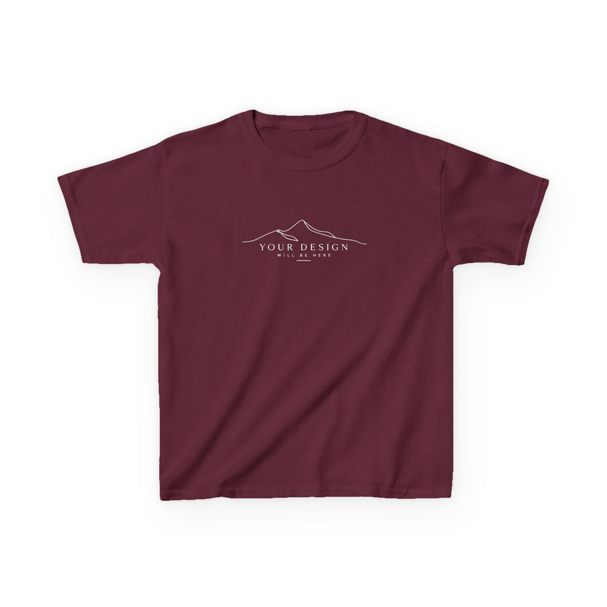Custom Fine Line T-shirt - Kids