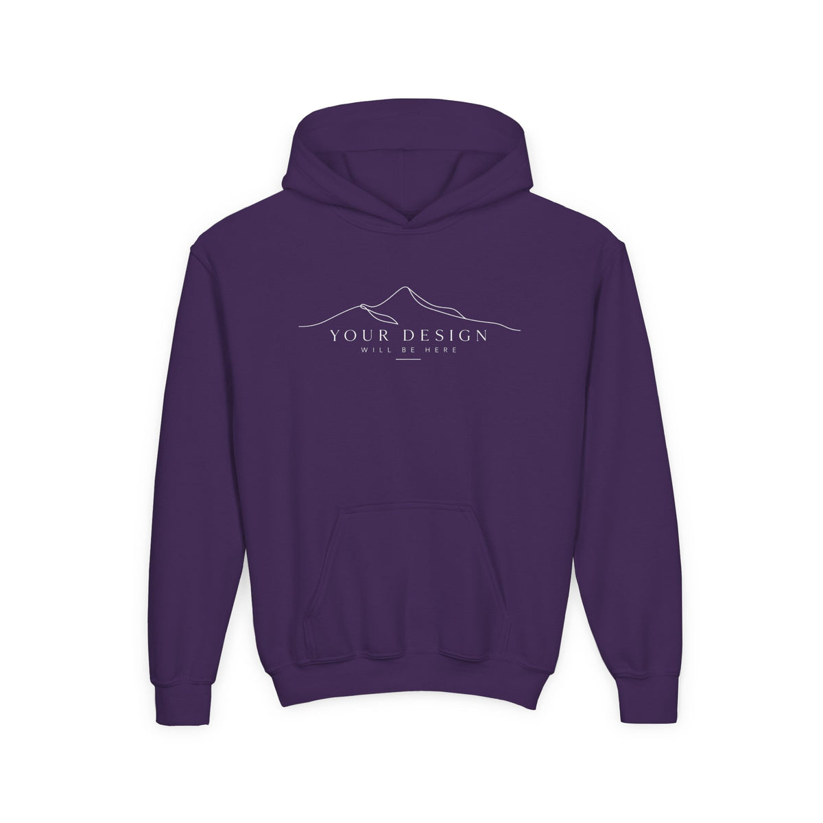 Custom Fine Line Hoodie - kids