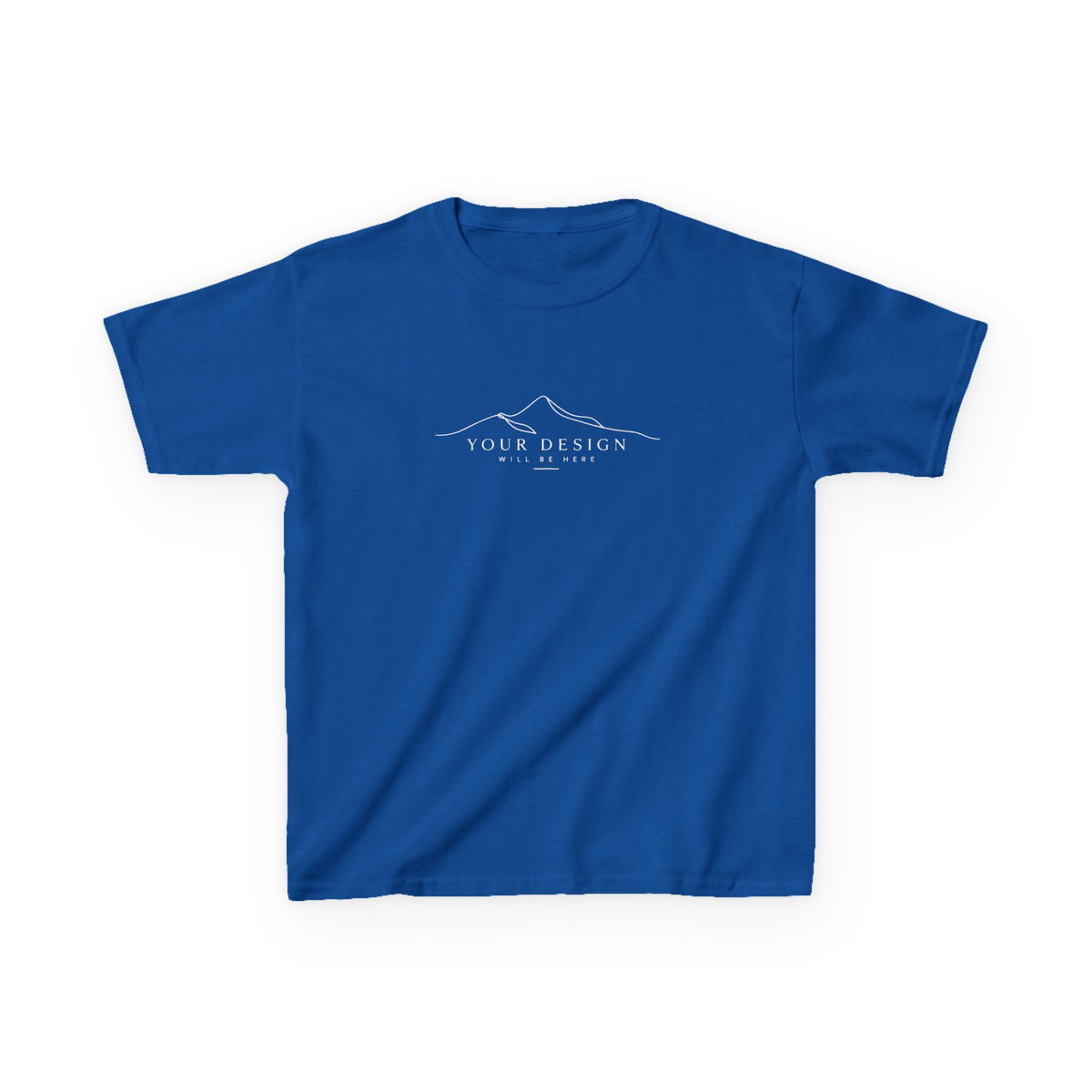Custom Fine Line T-shirt - Kids