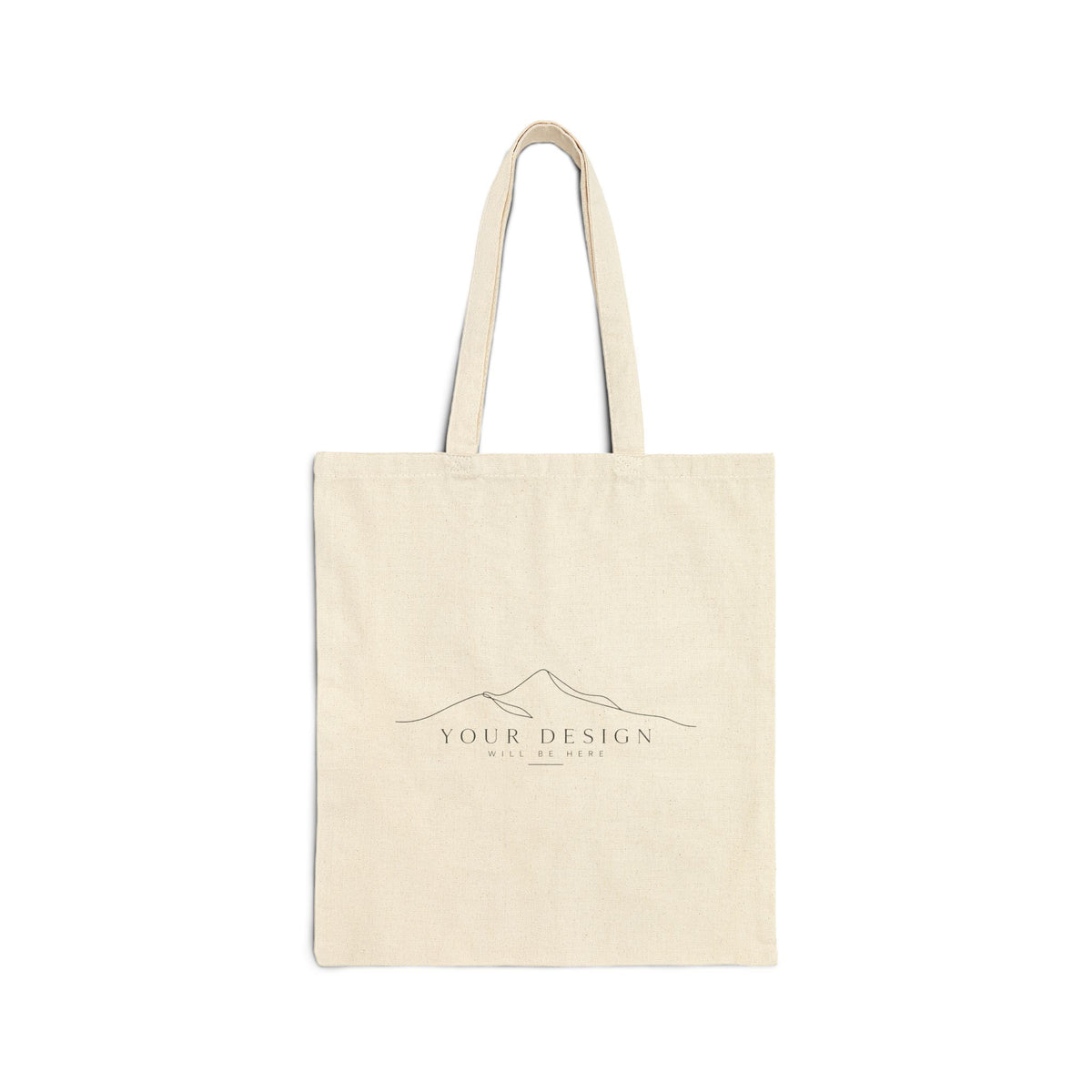 Custom Fine Line Tote Bag