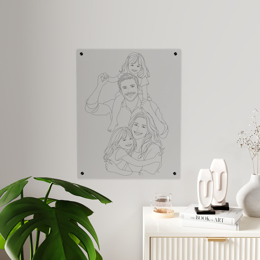 Custom Fine Line Acrylic