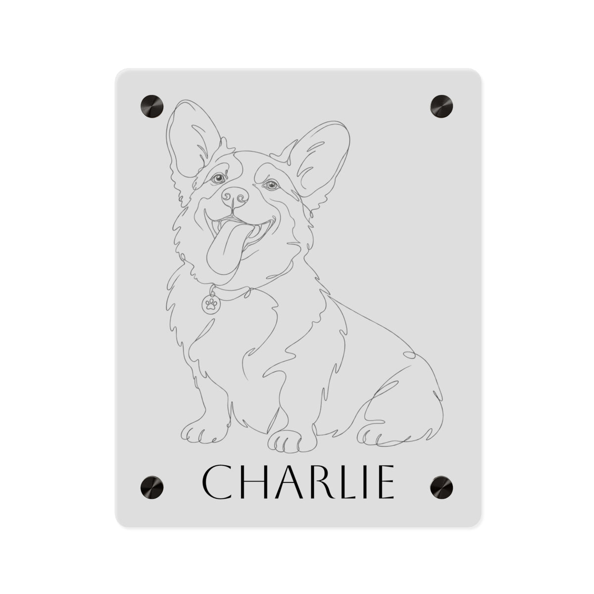 Custom Fine Line Acrylic