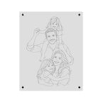 Custom Fine Line Acrylic