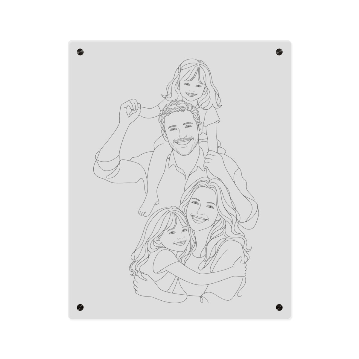 Custom Fine Line Acrylic
