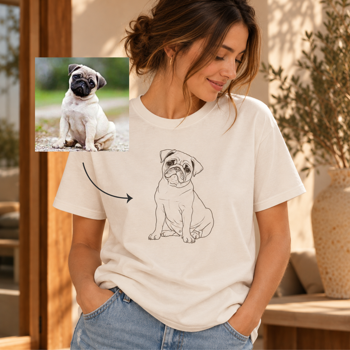 Custom Fine Line T-shirt