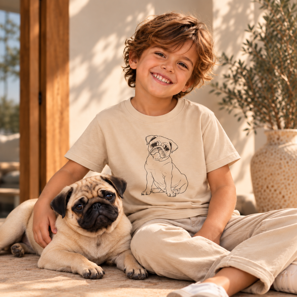 Custom Fine Line T-shirt - Kids