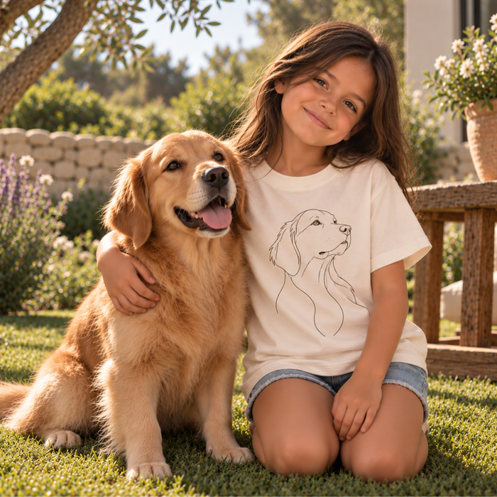 Custom Fine Line T-shirt - Kids