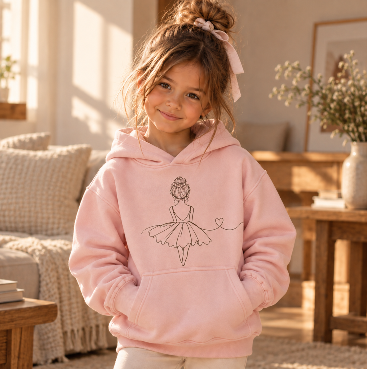 Custom Fine Line Hoodie - kids