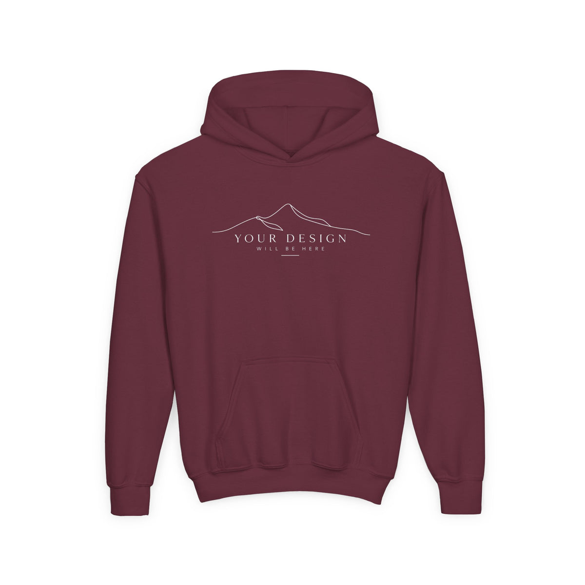 Custom Fine Line Hoodie - kids