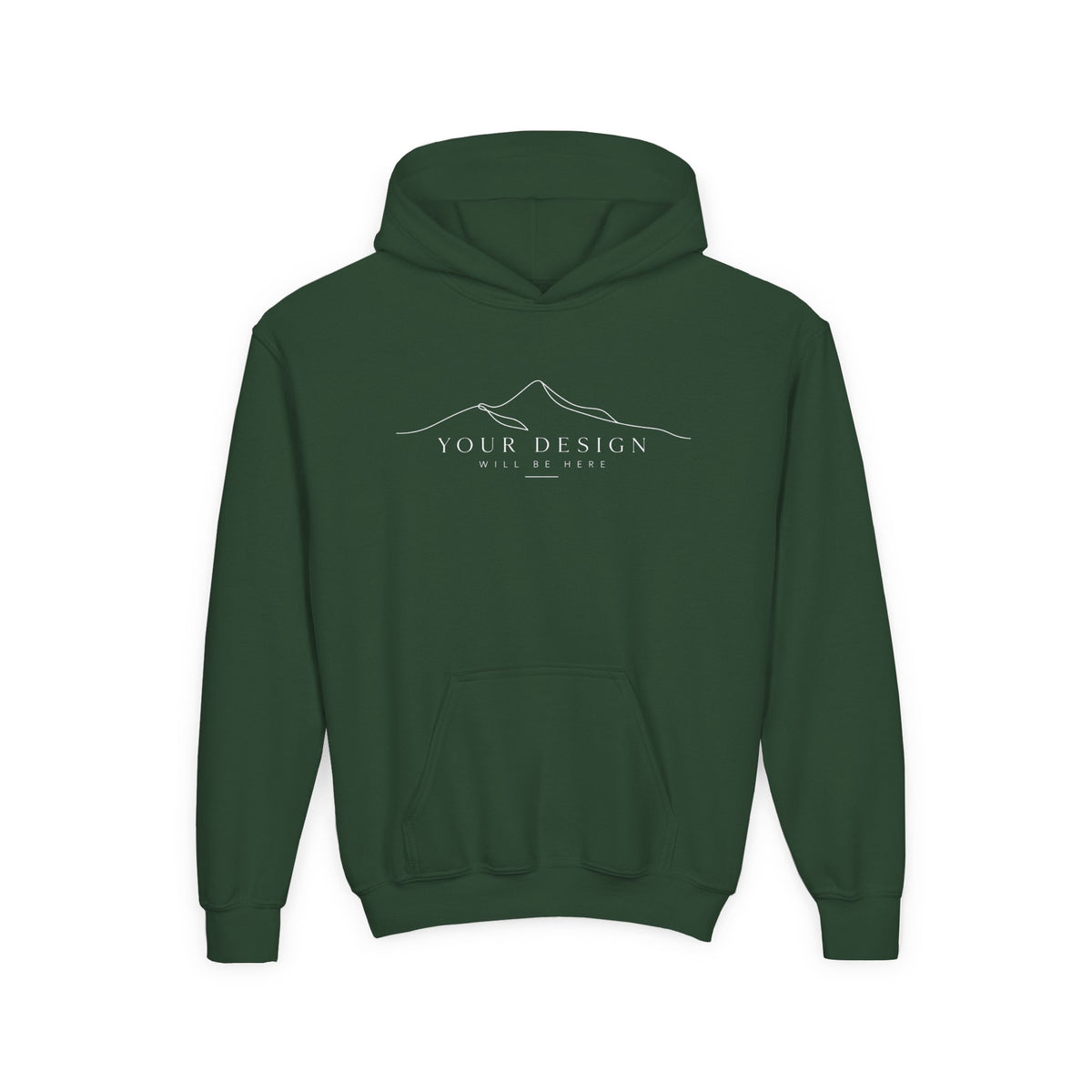 Custom Fine Line Hoodie - kids