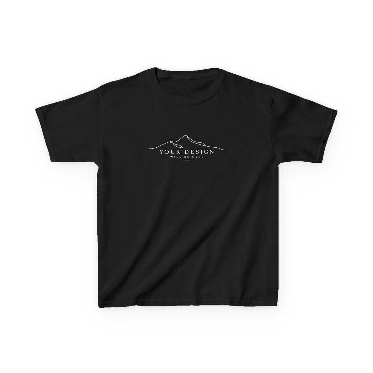 Custom Fine Line T-shirt - Kids