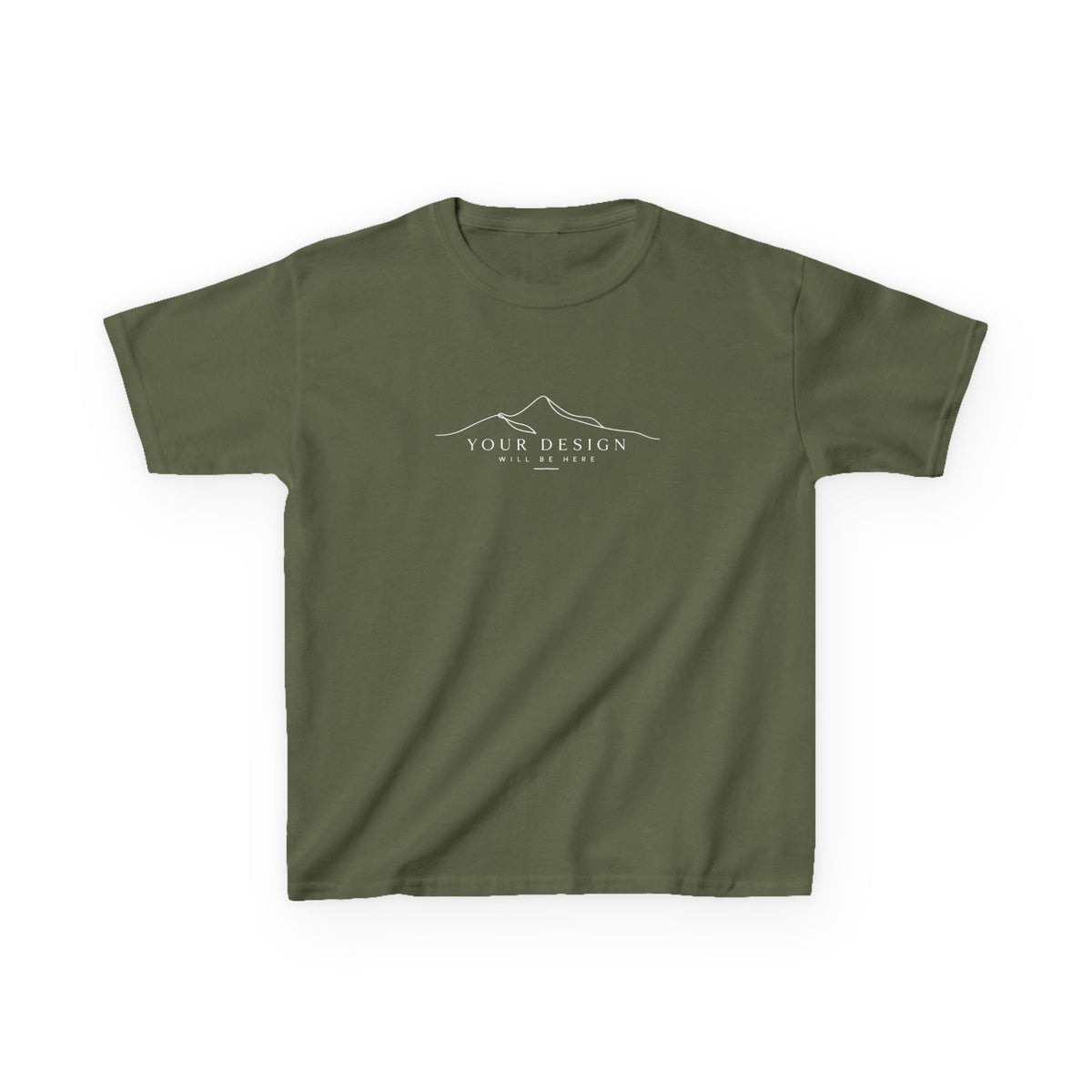 Custom Fine Line T-shirt - Kids