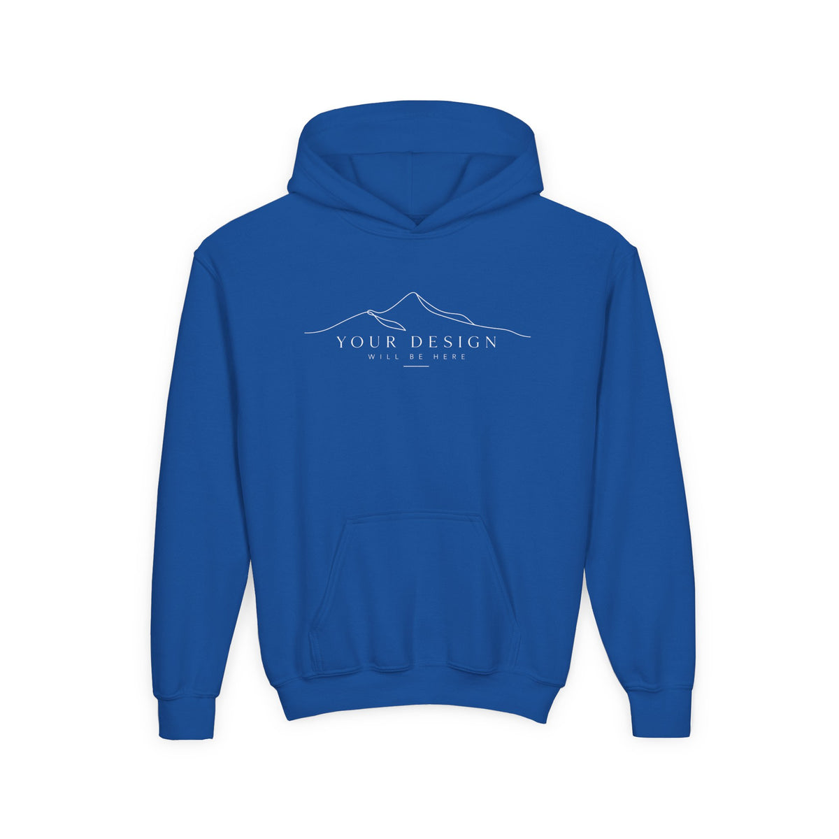 Custom Fine Line Hoodie - kids