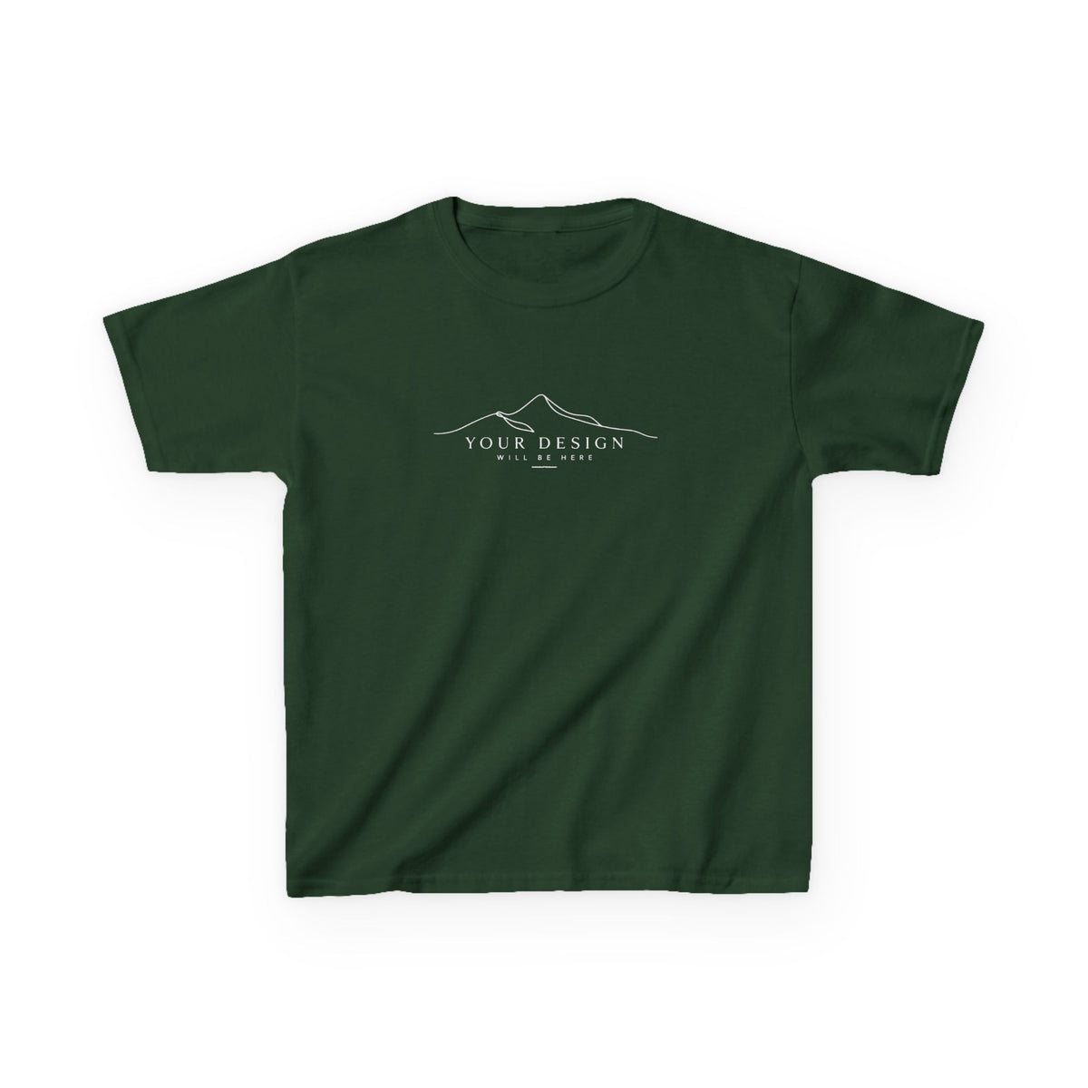 Custom Fine Line T-shirt - Kids