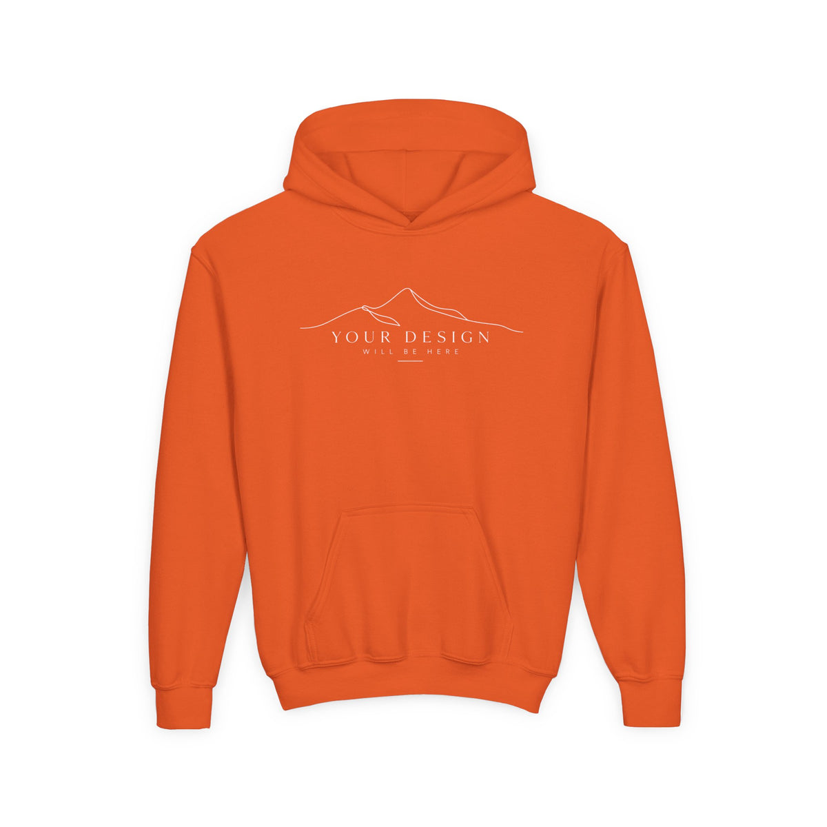 Custom Fine Line Hoodie - kids