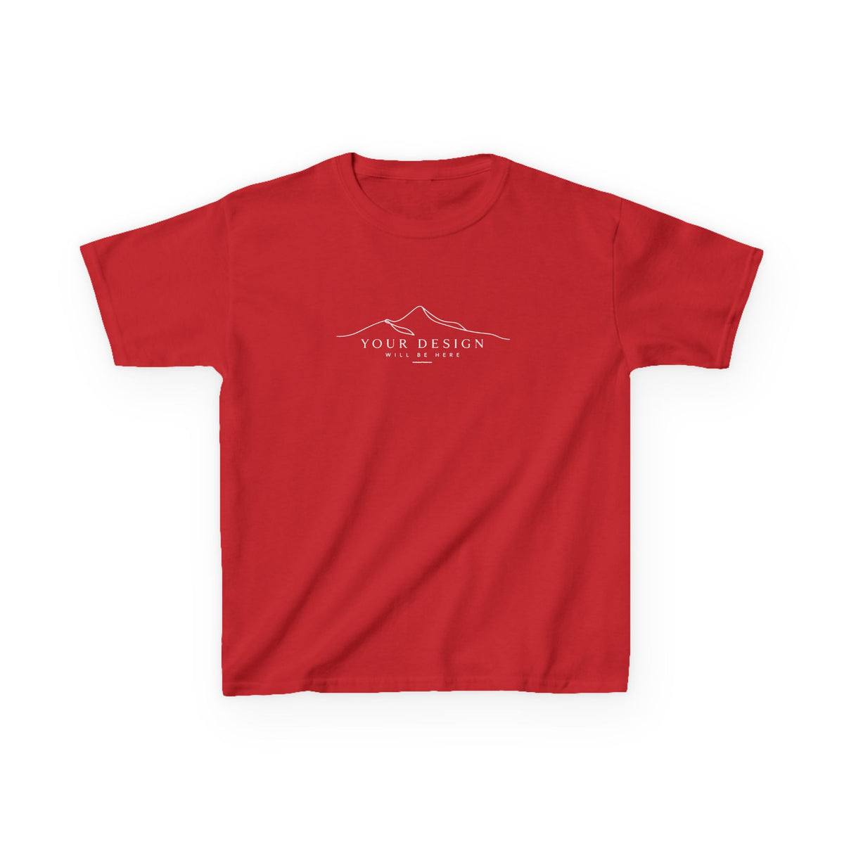 Custom Fine Line T-shirt - Kids